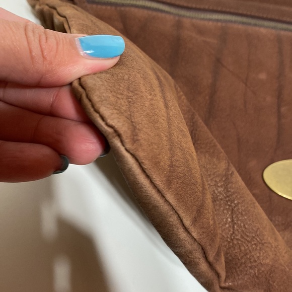 Joie Italian Leather Brown Clutch - Picture 14 of 15